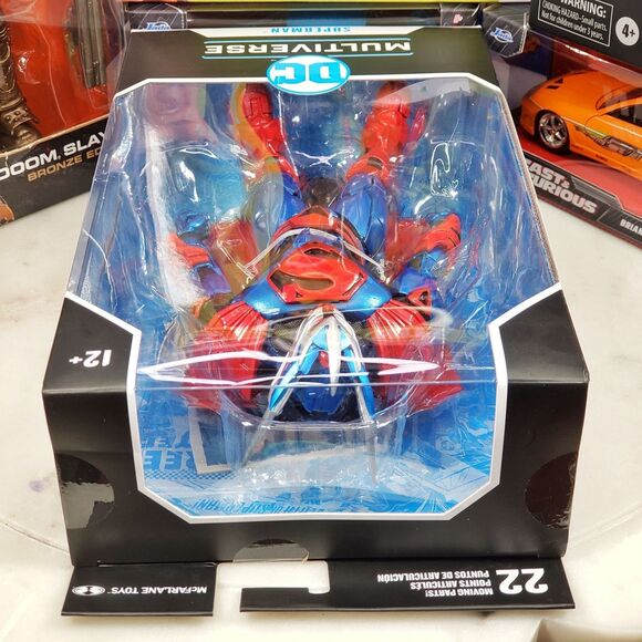 McFarlane DC Multiverse Superman Unchained Armor 7" Exclusive Collectible NIB - Picture 8 of 12